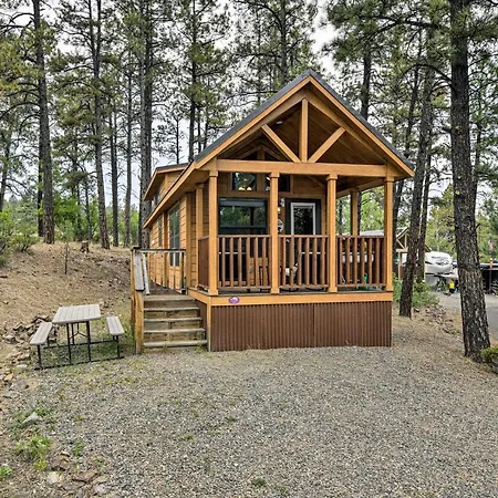 Pagosa Springs Tiny Cabin Fish, Hike, Ski And Soak! Exterior photo